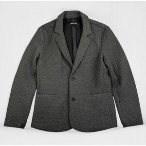 NWOT Betabrand Gray Long Sleeve 2 Button Sport Quilted Blazer‎ Men L China